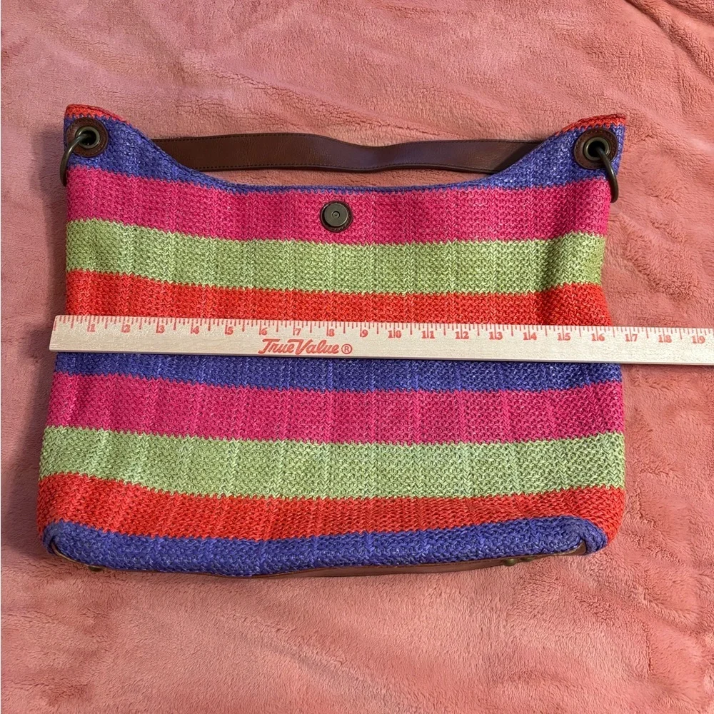 Coldwater Creek Multicolor Woven Shoulder Bag - Picture 3 of 6